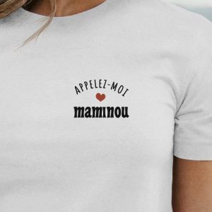 T-Shirt Appelez-moi Maminou Pour femme 11 T Shirt Appelez moi Maminou Pour femme 9