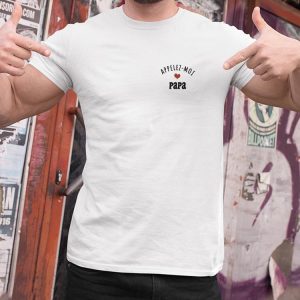 T-Shirt Appelez-moi Papa Pour homme T-Shirt Appelez-moi Papa Pour homme