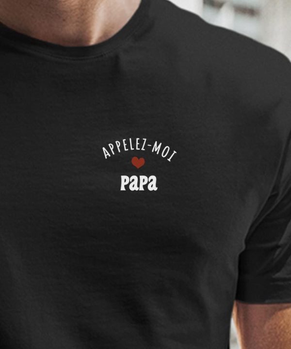 T-Shirt Appelez-moi Papa Pour homme