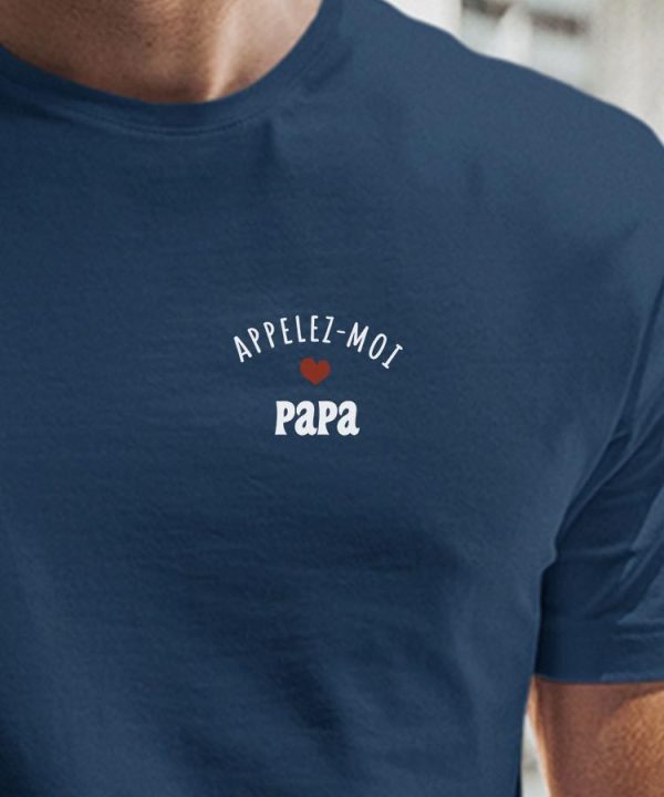 T-Shirt Appelez-moi Papa Pour homme