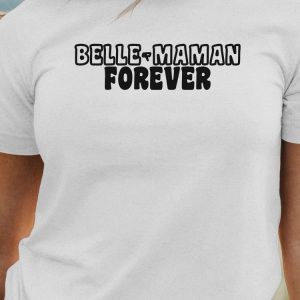 T-Shirt Belle-Maman forever face Pour femme