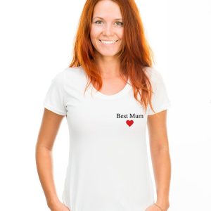 T-Shirt Best Mum pour femme T-Shirt Best Mum pour femme