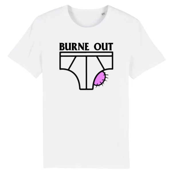 T Shirt Burne out – Pour Homme