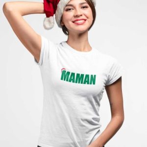 T-Shirt Maman Noel pour femme