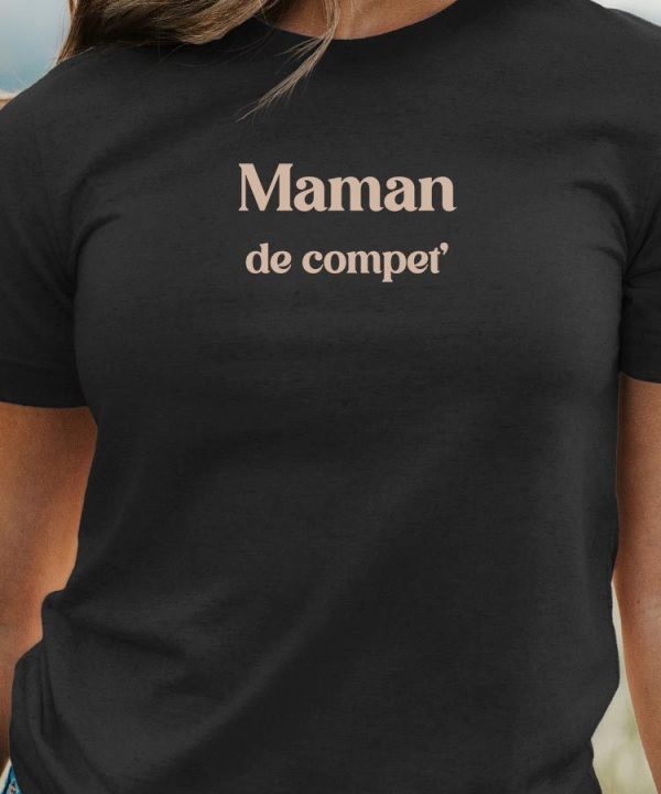 T-Shirt Maman de compet’ Pour femme