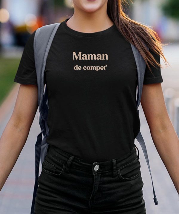 T-Shirt Maman de compet’ Pour femme