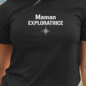 T-Shirt Maman exploratrice Pour femme T-Shirt Maman exploratrice Pour femme