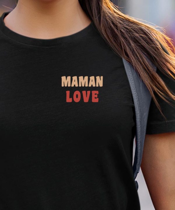 T-Shirt Maman love Pour femme