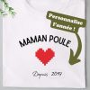 T-Shirt Maman poule depuis XXX pour femme