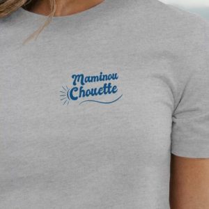 T-Shirt Maminou Chouette face Pour femme
