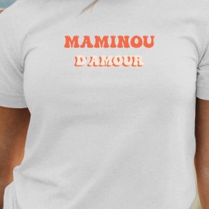 T-Shirt Maminou d’amour Pour femme