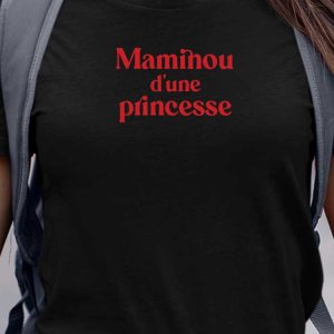 T-Shirt Maminou d’une princesse Pour femme T-Shirt Maminou d’une princesse Pour femme