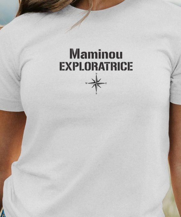 T-Shirt Maminou exploratrice Pour femme