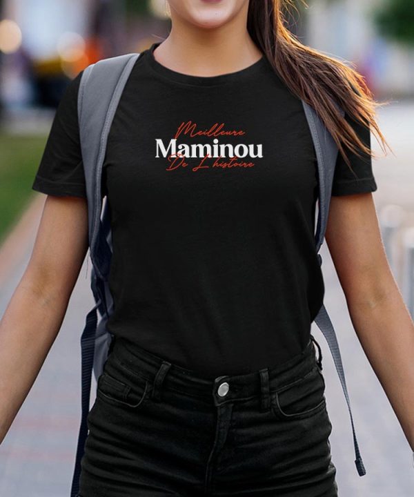 T-Shirt Meilleure Maminou de l’histoire Pour femme