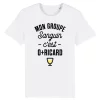 T Shirt Mon groupe sanguin c’est O + Ricard – Pour Homme