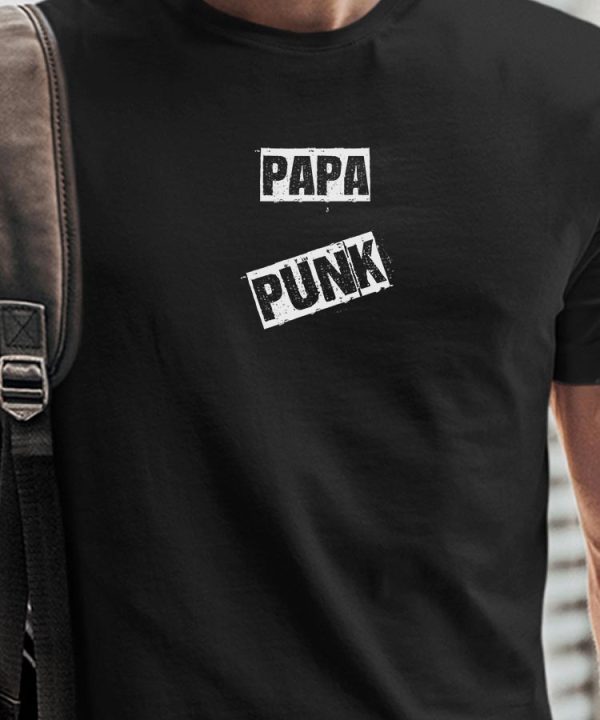 T-Shirt Papa PUNK Pour homme