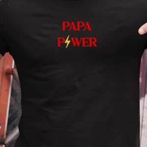 T-Shirt Papa Power Pour homme T-Shirt Papa Power Pour homme