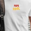 T-Shirt Papa cool disco Pour homme