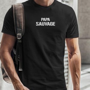 T-Shirt Papa sauvage Pour homme T-Shirt Papa sauvage Pour homme