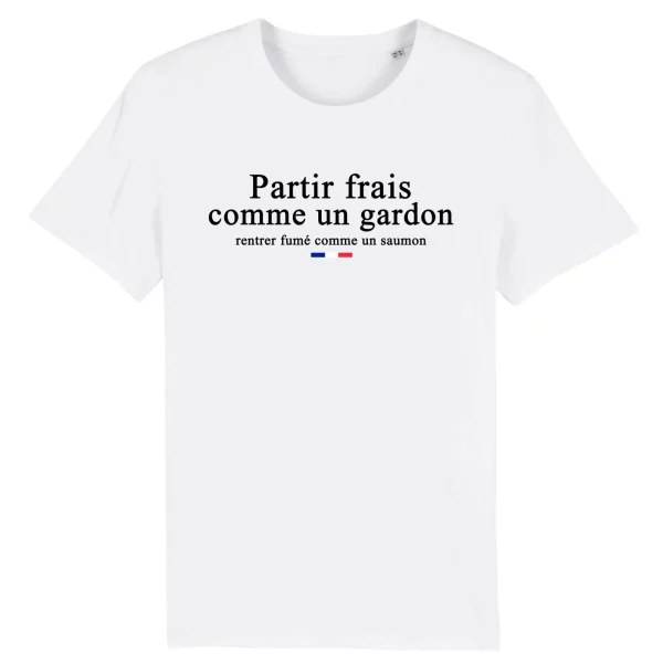 T Shirt Partir frais comme un gardon  Pour Homme