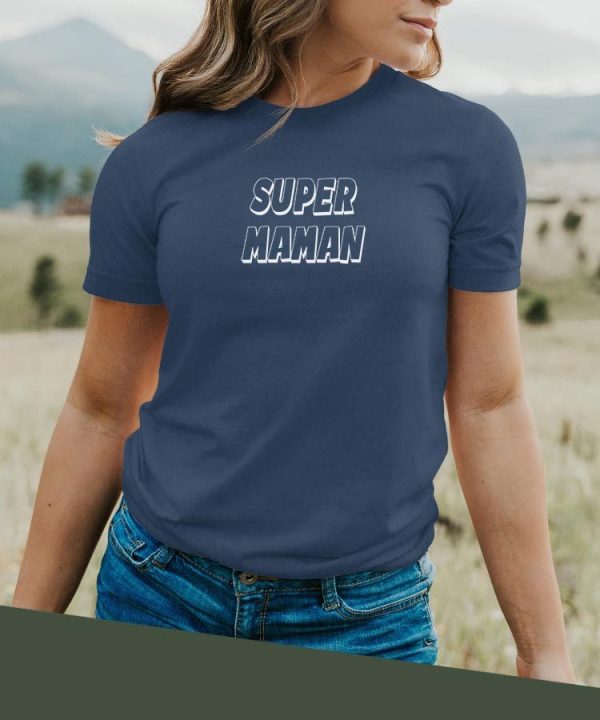 T-Shirt Super Maman pour femme