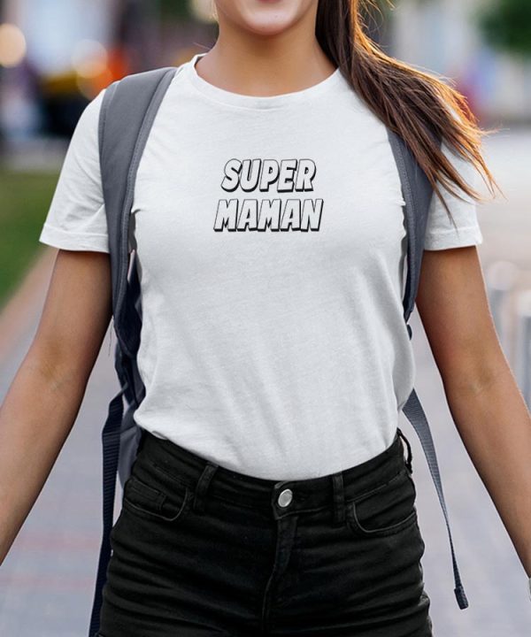 T-Shirt Super Maman pour femme