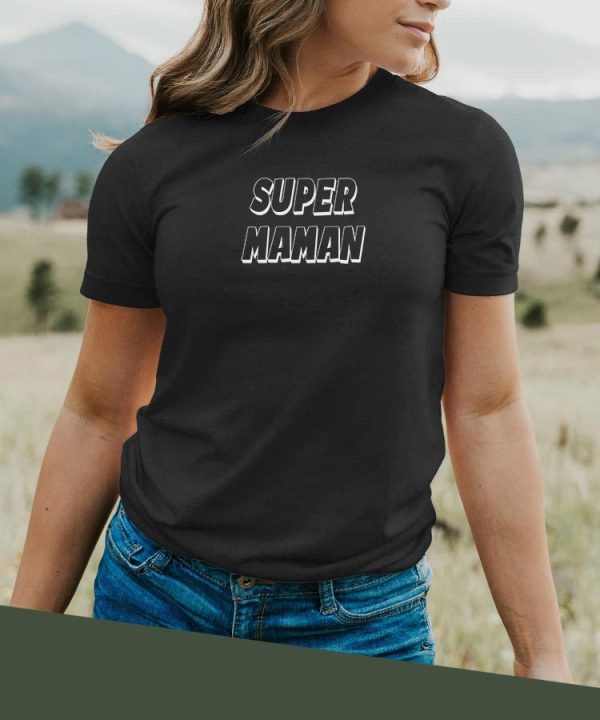 T-Shirt Super Maman pour femme