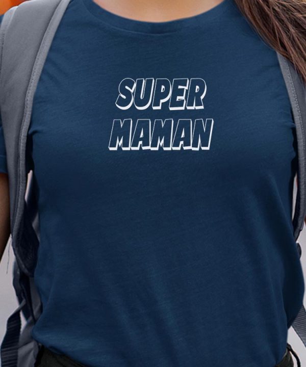 T-Shirt Super Maman pour femme