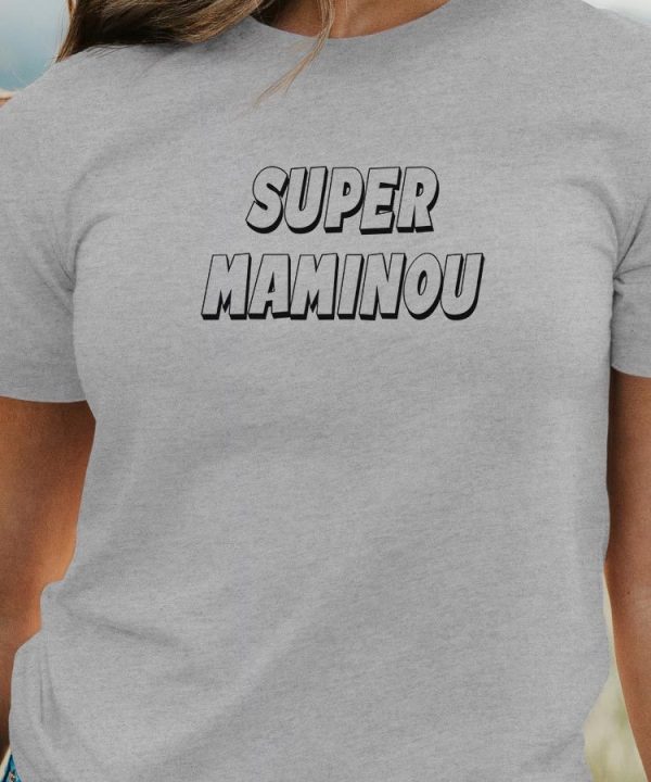 T-Shirt Super Maminou Pour femme