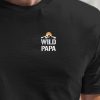 T-Shirt Wild Papa coeur Pour homme