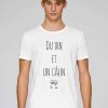 T-Shirt du vin et un Calin