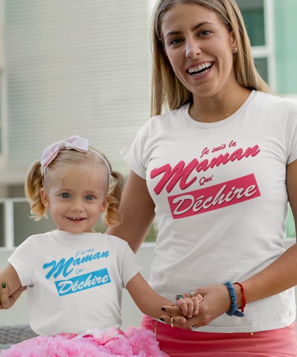 T-Shirt femme – Maman qui Dechire