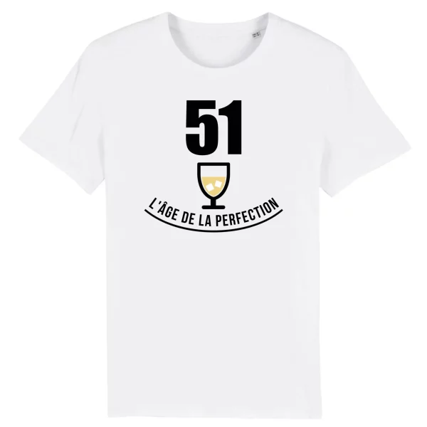 T shirt Anniversaire 51 ans – Pour Homme