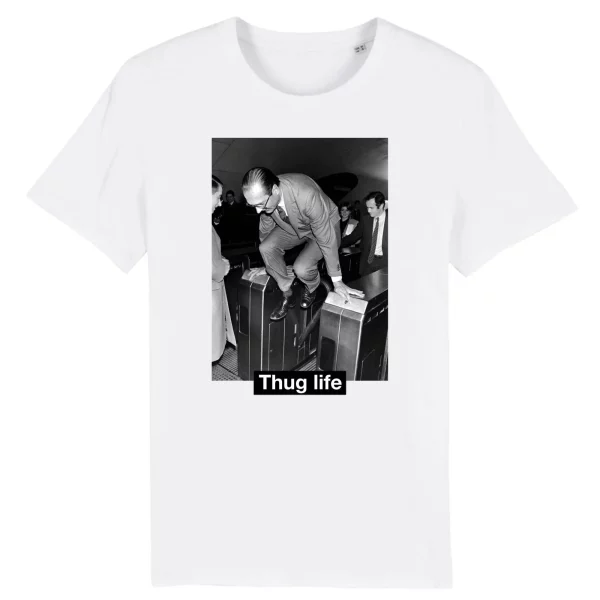 T shirt Chirac thug life – Pour Homme