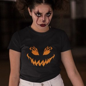 T-shirt Citrouille Halloween T-shirt Citrouille Halloween
