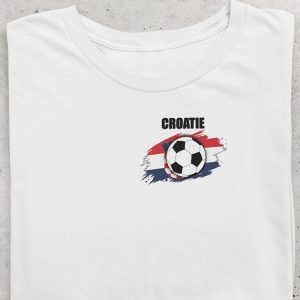 T-shirt Croatie Supporter