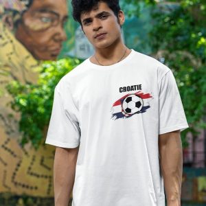 T-shirt Croatie Supporter