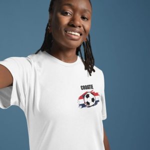 T shirt Croatie Supporter 6