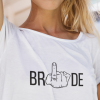 T-shirt EVJF – Bride Doigt d’Honneur