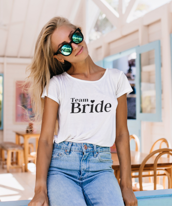 T-shirt EVJF – Team Bride