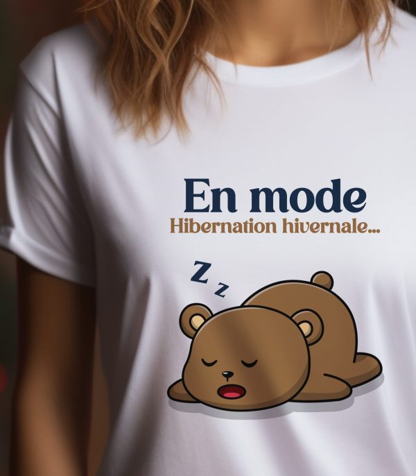 T-shirt En mode hibernation – pour Femme