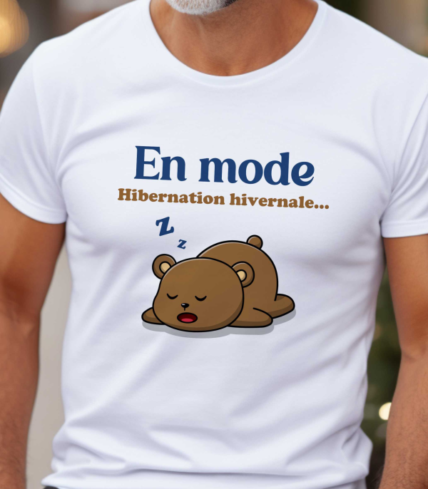 T-shirt En mode hibernation – pour Homme