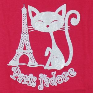 T-shirt Enfant Paris J’adore