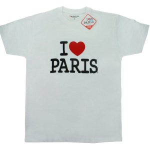 T-shirt I love Paris