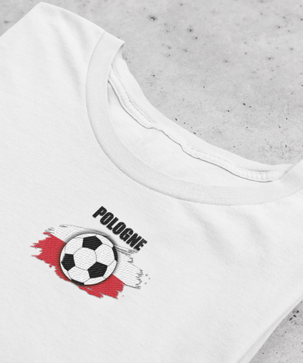 T-shirt Pologne Supporter