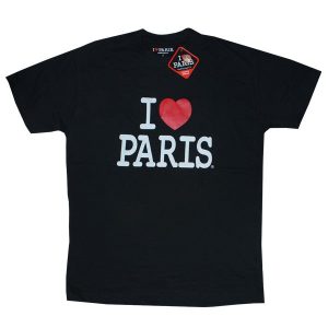 T-shirt noir Homme I love Paris T-shirt noir Homme I love Paris