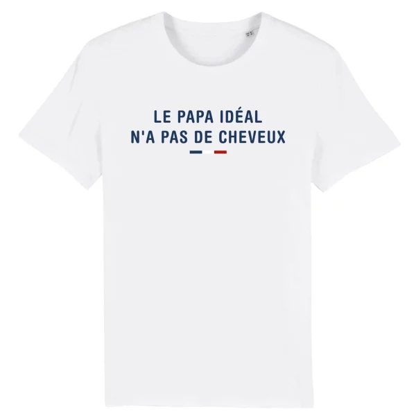 T shirt papa Le papa ideal – Pour Homme