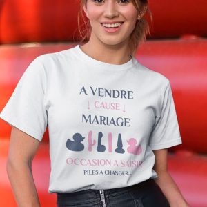 Tee-Shirt A Vendre Cause Mariage