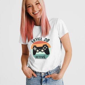 Tee Shirt Anniversaire Level Active 3