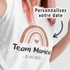 Tee-Shirt Arc En Ciel Team pour femme